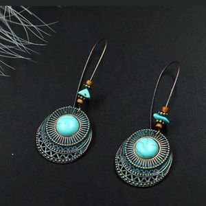 Unbranded Danalour Jewelry - Earings Womens With Simulate Turquoise Unbranded Danalour Jewelry - Earings Womens With Simulate Turquoise